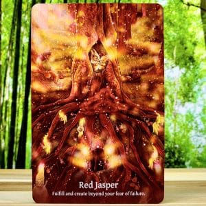 Shamanic Crystals Oracle by Barbara Marchi - Red Jasper