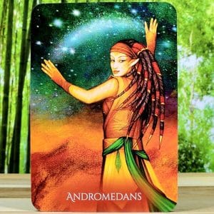 Shamanic Star Wisdom Oracle by Lisa Biritz - Andromedans