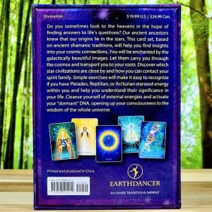 Shamanic Star Wisdom Oracle by Lisa Biritz - Back cover