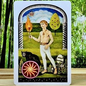 The Jungian Tarot by Robert Wang - The Fool