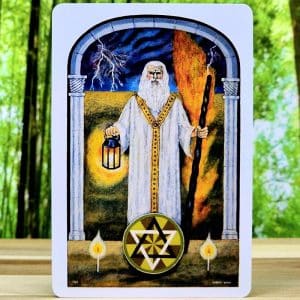 The Jungian Tarot by Robert Wang - The Hermit