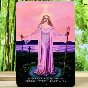 Through the Eyes of the Soul Oracle by Cheryl Yambrach Rose - Enter your sacred space - Commune with your Faery allies