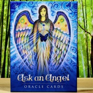 Ask an Angel Oracle Cards by Toni Carmine Salerno & Carisa Mellado - Front Cover