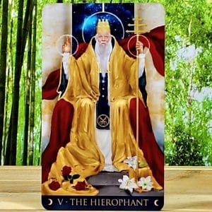 Astral Tarot Deck - The Hierophant