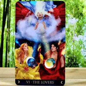 Astral Tarot Deck - The Lovers