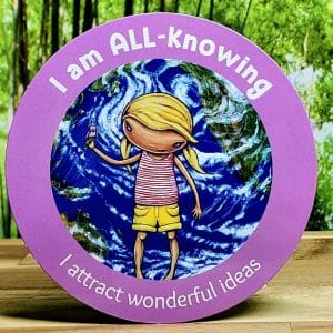 Children's Wellbeing Cards - I am all Knowing