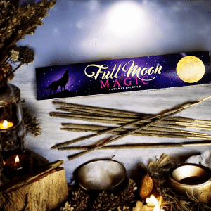 Full Moon Magic Incense Sticks - open box