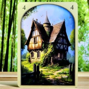 Medieval Lenormand by Arturo Villone - House