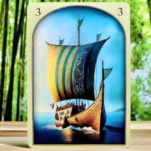 Medieval Lenormand by Arturo Villone - Ship