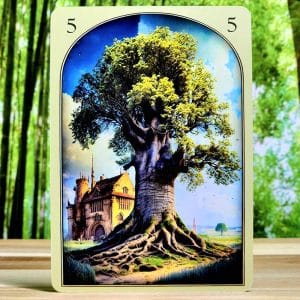 Medieval Lenormand by Arturo Villone - Tree