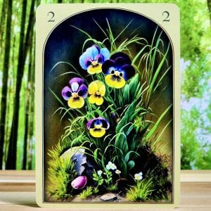 Medieval Lenormand by Arturo Villone - Violets