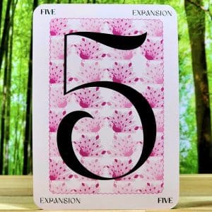 Numerology Oracle by Rosemaree Templeton - Five - Expansion