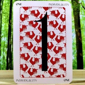 Numerology Oracle by Rosemaree Templeton - One - Individuality