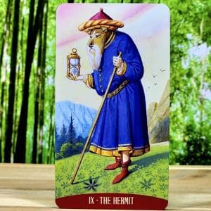 Royal Animals Tarot (Limited Edition) - The Hermit