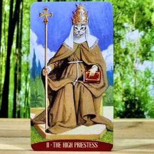 Royal Animals Tarot (Limited Edition) - The High Priestess