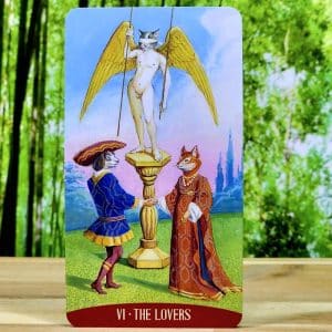 Royal Animals Tarot (Limited Edition) - The Lovers