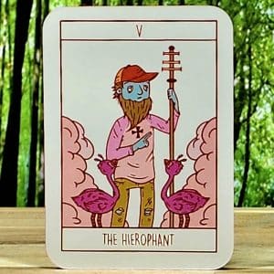 Squid Cake Marseille Tarot - The Hierophant