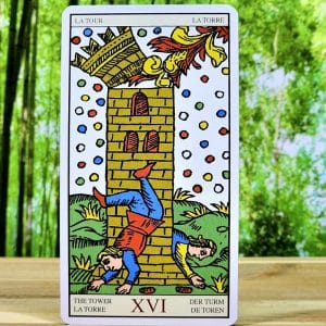 Tarot of Marseille Deck - The Tower