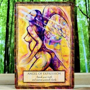 The Angels Gods and Goddesses Oracle Cards - Angel of Expression