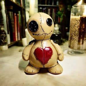 Voodoo Doll Incense Burner - Classic Tan