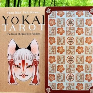 Yokai Tarot by Marga Biazzi and Paolo Bertazzo - Guidebook and back of cards