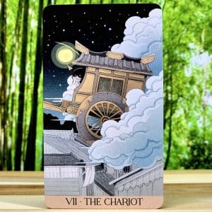 Yokai Tarot by Marga Biazzi and Paolo Bertazzo - The Chariot