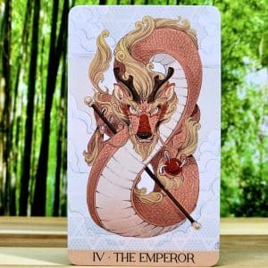 Yokai Tarot by Marga Biazzi and Paolo Bertazzo - The Emperor