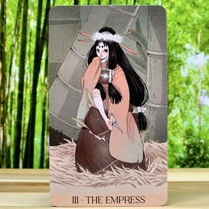 Yokai Tarot by Marga Biazzi and Paolo Bertazzo - The Empress