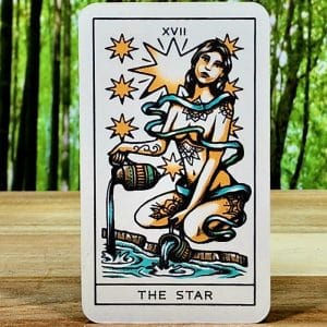 Tattoo Tarot Deck - Mini - The Star